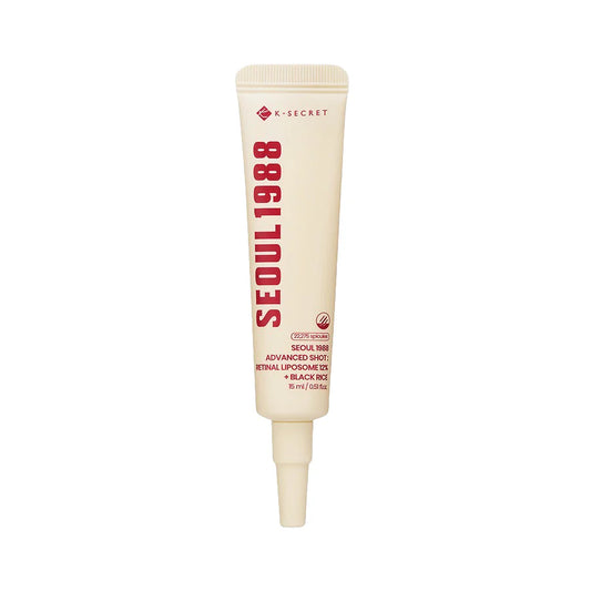 KSECRET - Crema Facial Antiedad SEOUL 1988 Advanced Shot : Retinal Liposome 12% + Black Rice