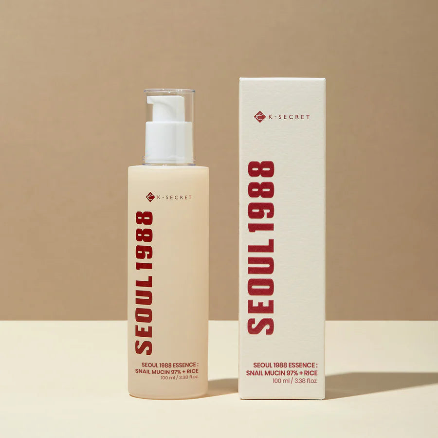 KSECRET - Sérum Facial SEOUL 1988 Essence : 97% Baba de Caracol + Arroz
