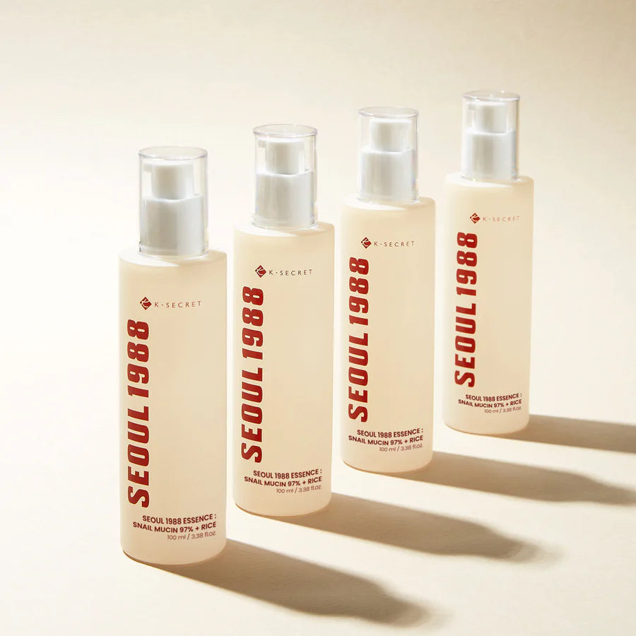 KSECRET - Sérum Facial SEOUL 1988 Essence : 97% Baba de Caracol + Arroz