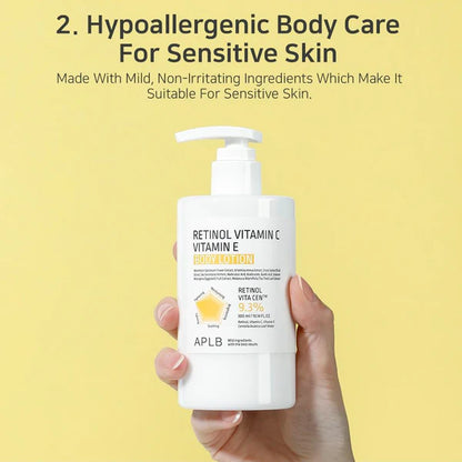 APLB - Retinol Vitamin C Vitamin E Body Lotion