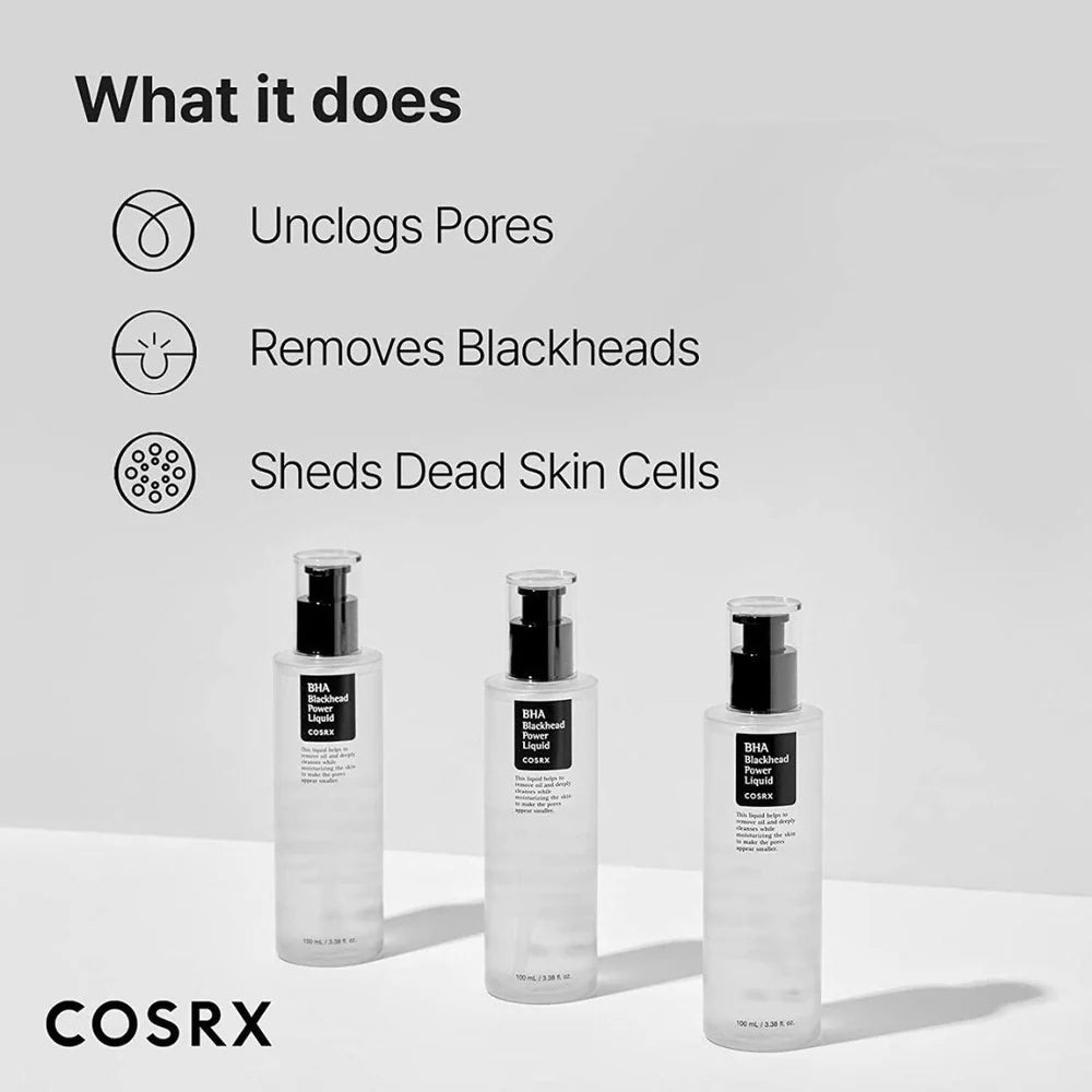 COSRX - Tratamiento para los puntos negros con BHA Blackhead Power Liquid