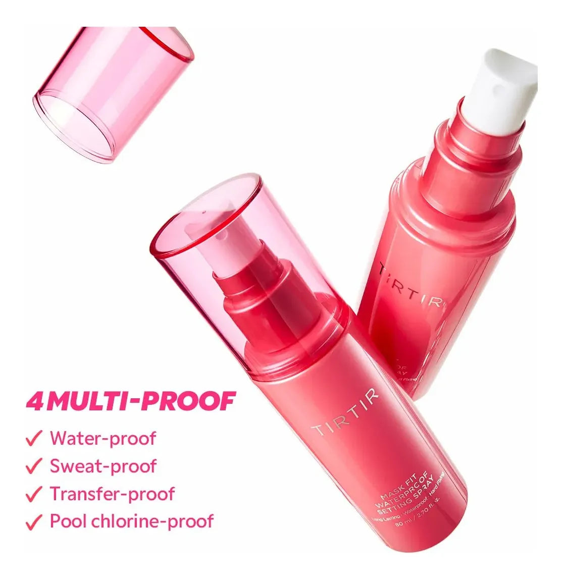 TIRTIR - Bruma Fijadora Mask Fit Waterproof Setting Spray