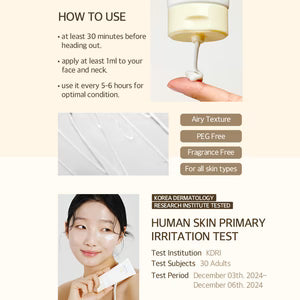 MIXSOON - Protector Solar en Sérum Bean Sun Serum