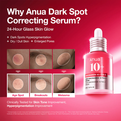 ANUA - Sérum Facial Niacinamide 10% + TXA 4% Serum