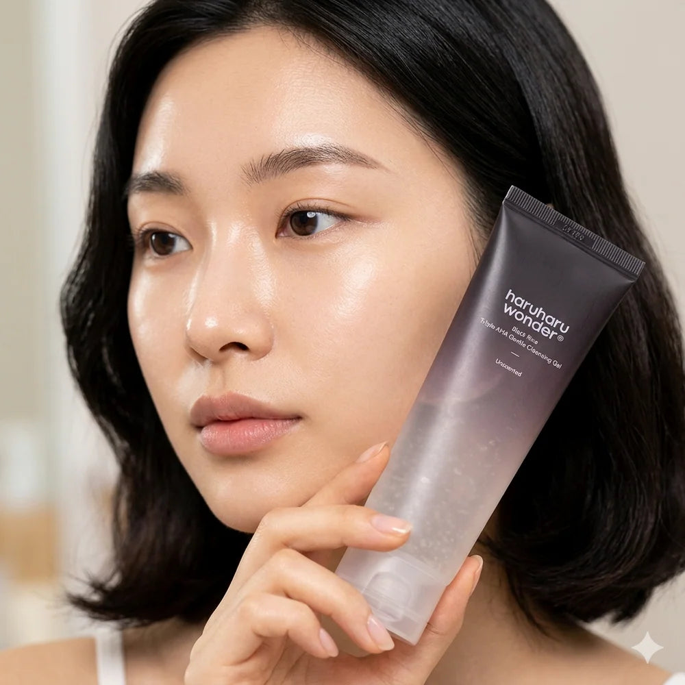 HARUHARU WONDER - Black Rice Moisture 5.5 Soft Cleansing Gel