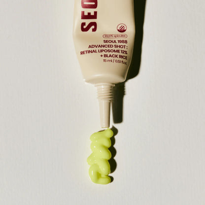 KSECRET - Crema Facial Antiedad SEOUL 1988 Advanced Shot : Retinal Liposome 12% + Black Rice